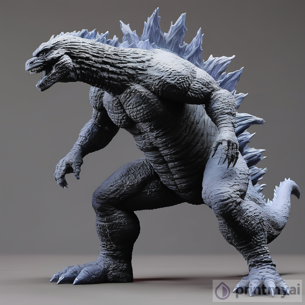 Creating a Godzilla 3D Print