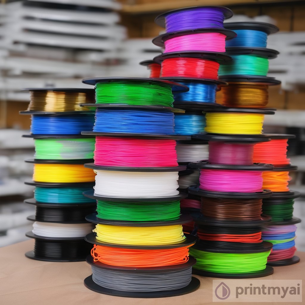 Ultimate Guide: 3D Printer Filament Types
