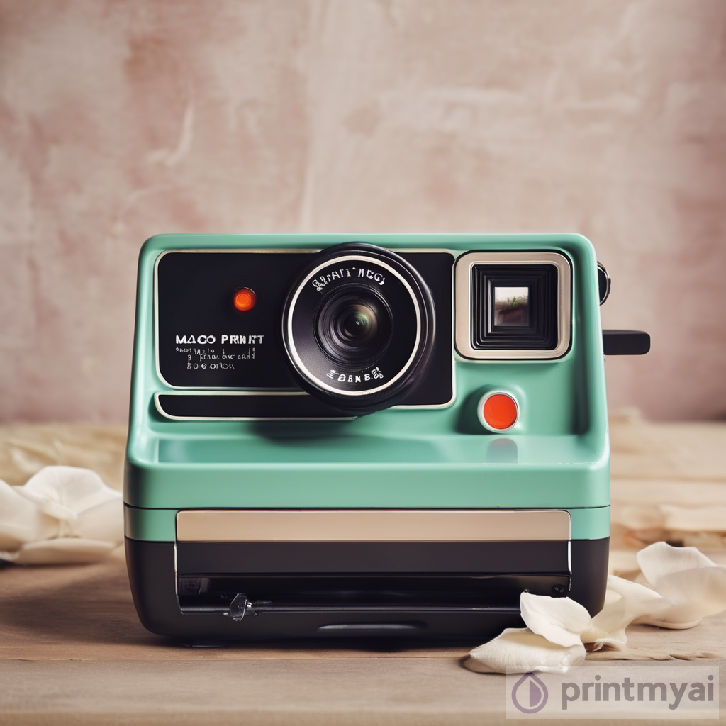 Capture Memories: Instant Print Camera Benefits