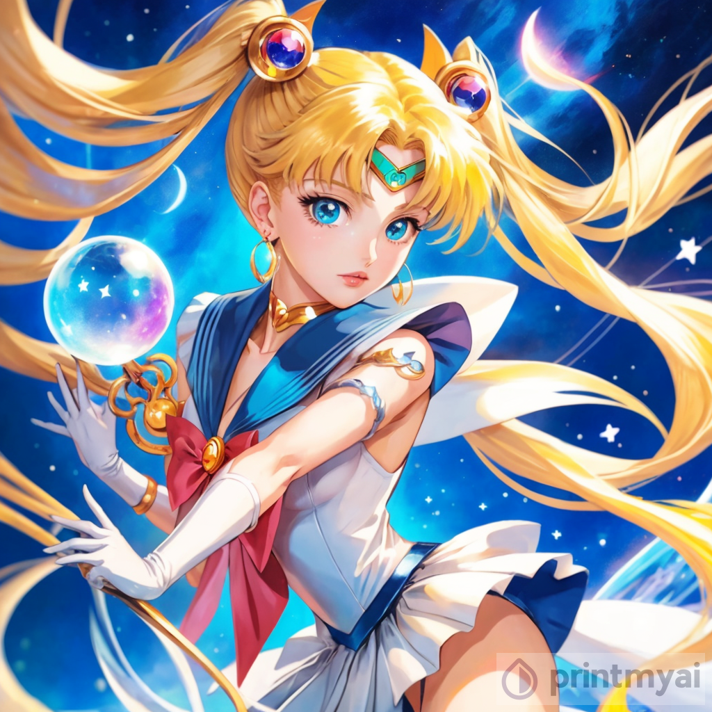 Explore Sailor Moon Manga Art