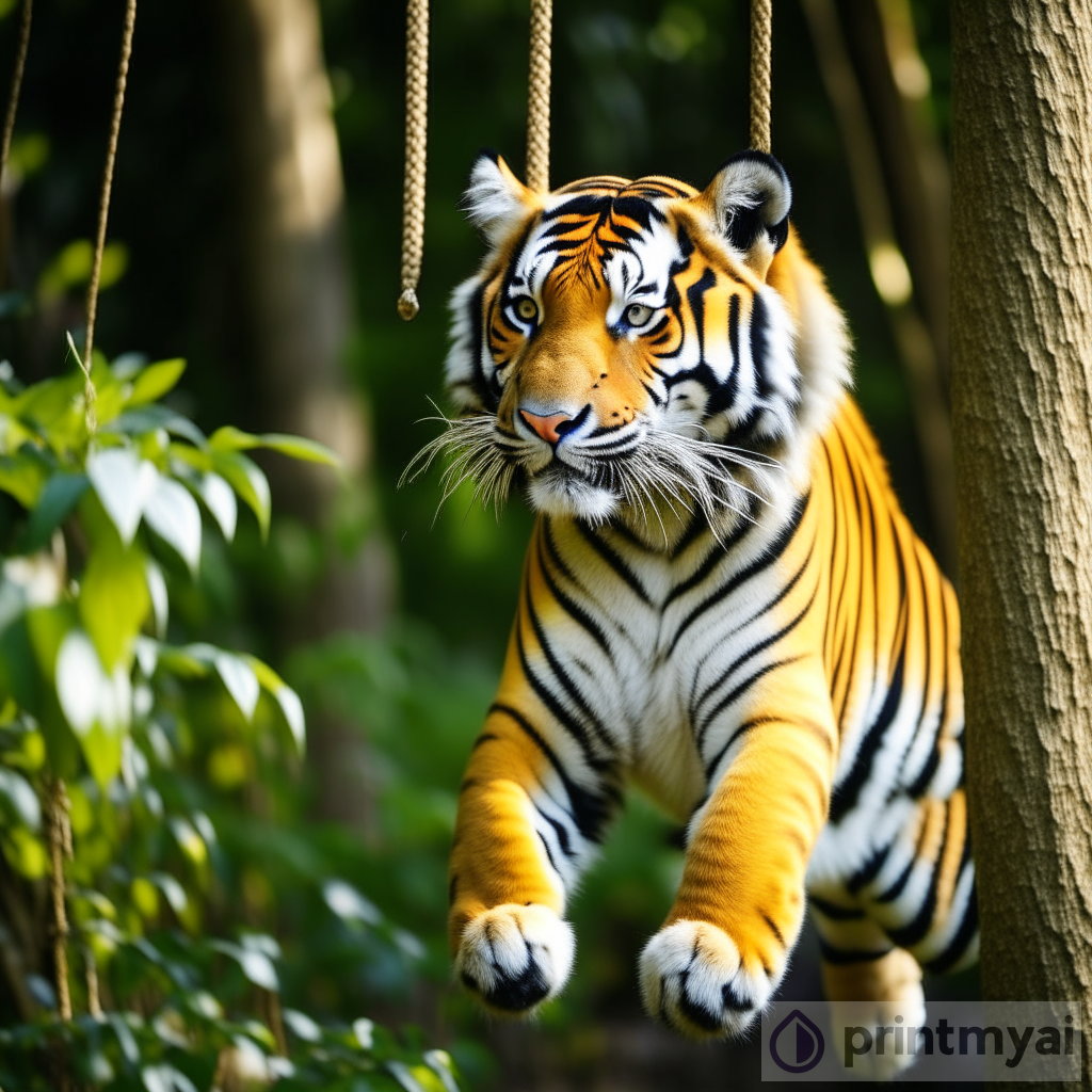 Majestic Tiger Hanging Art