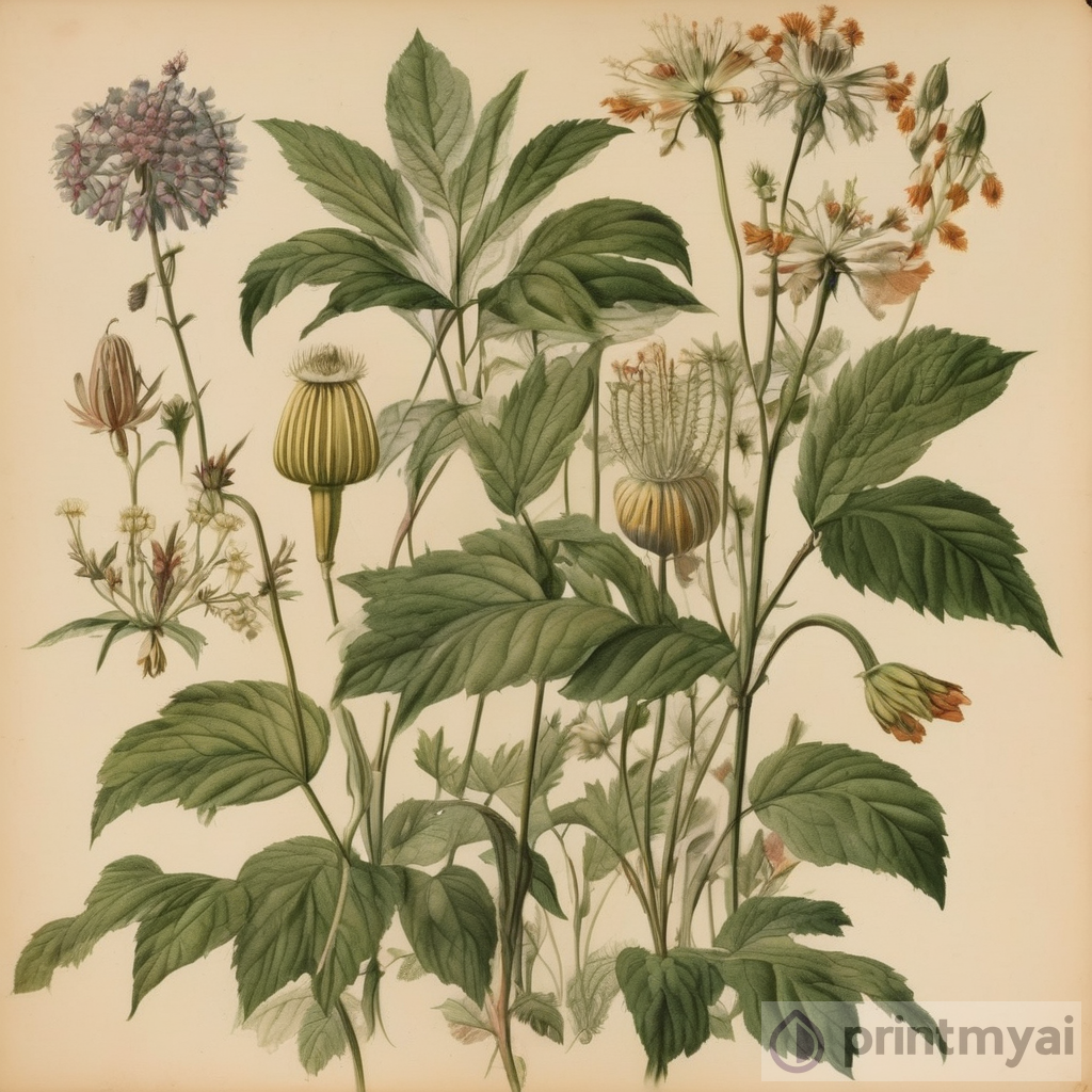 Discover Antique Botanical Art