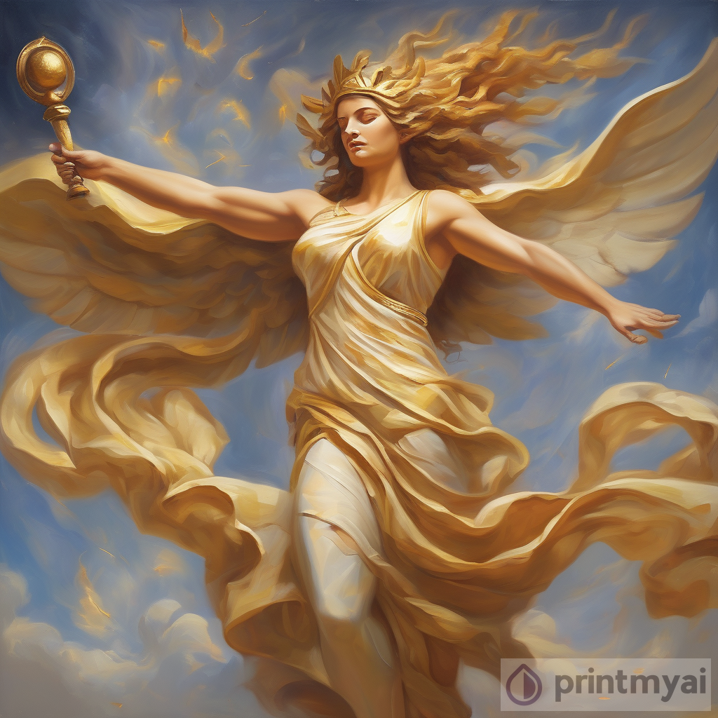 Dynamic Triumph: Nike Goddess of Victory