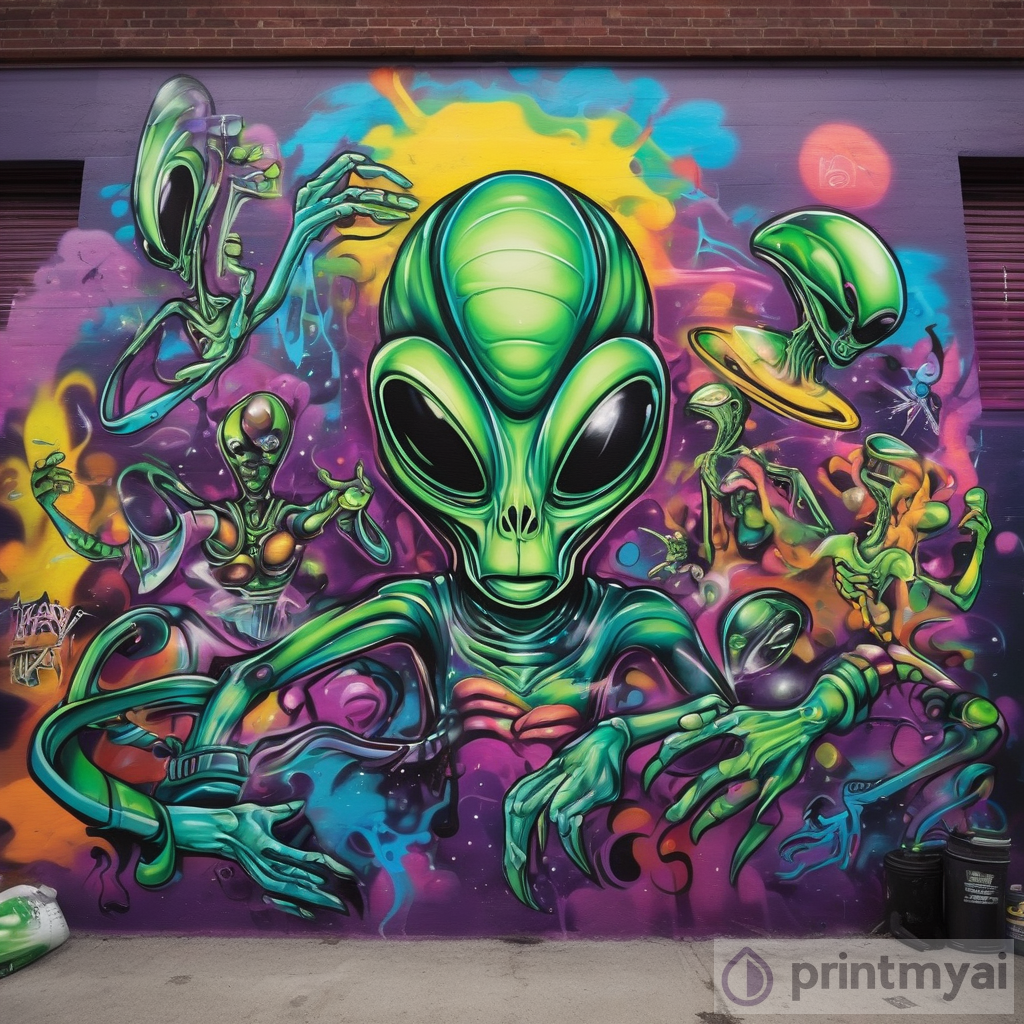 Alien Graffiti Collaboration Project