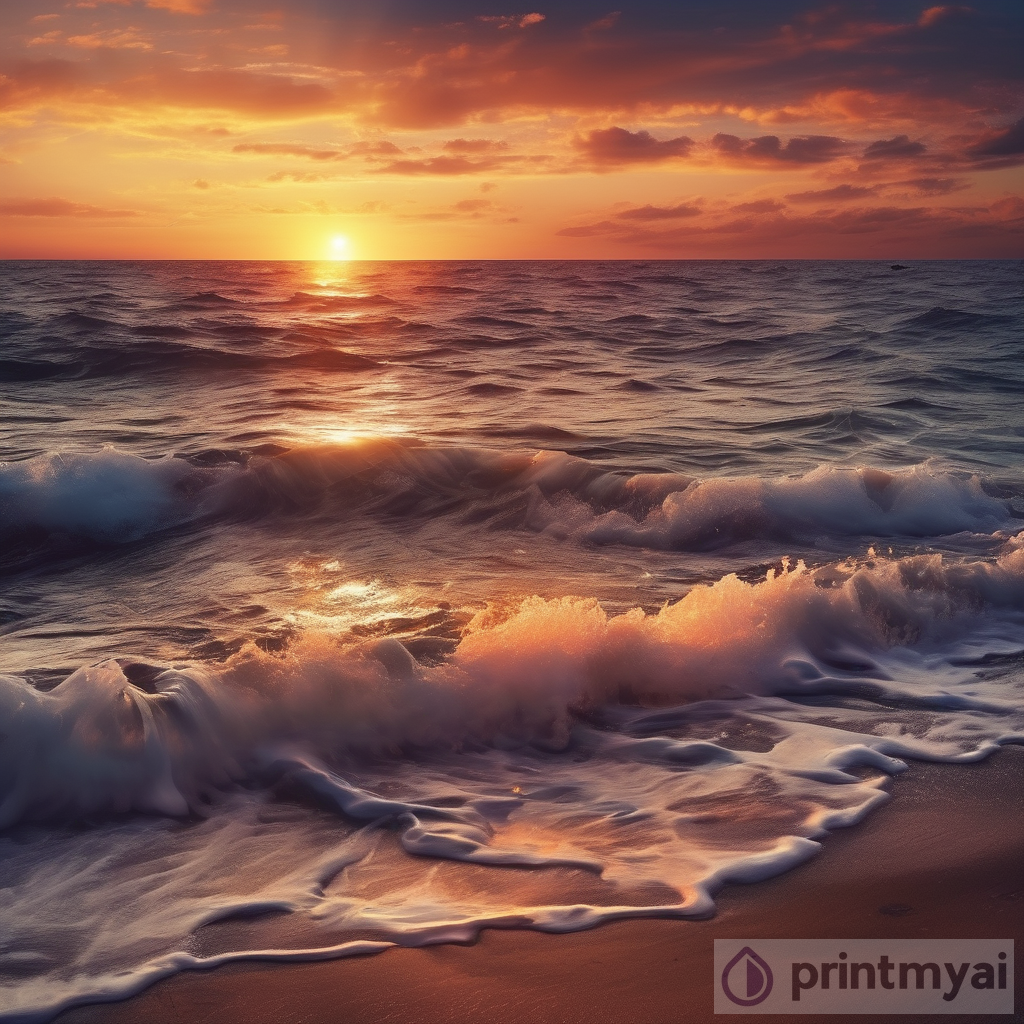 Mesmerizing Sea Sunset Beauty