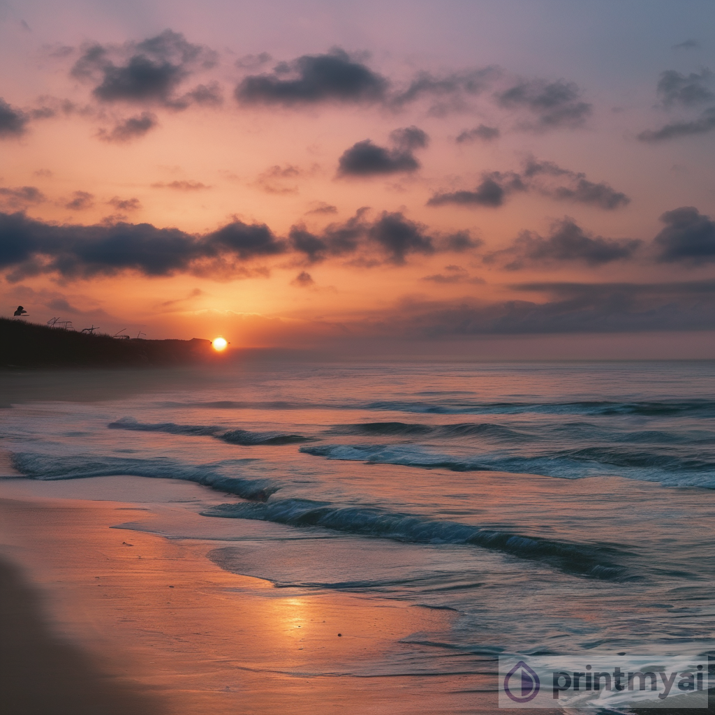Mesmerizing Beach Sunrise: A Spectacle of Nature