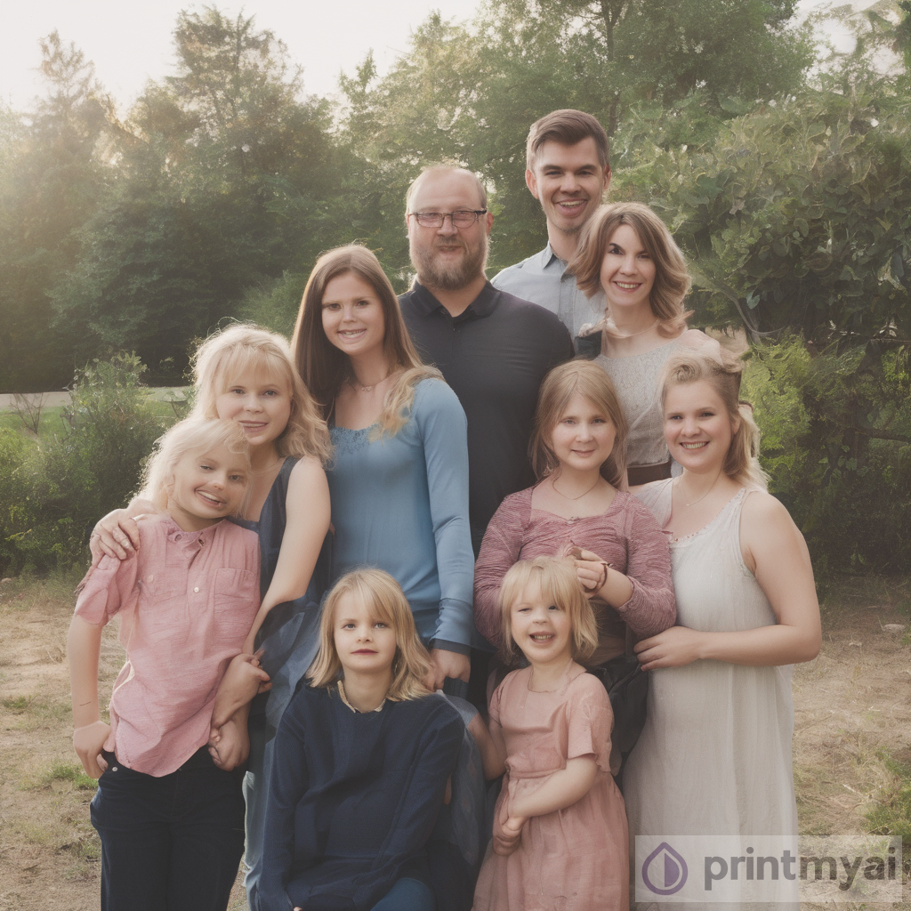 Cherish Love and Joy: Family Photo