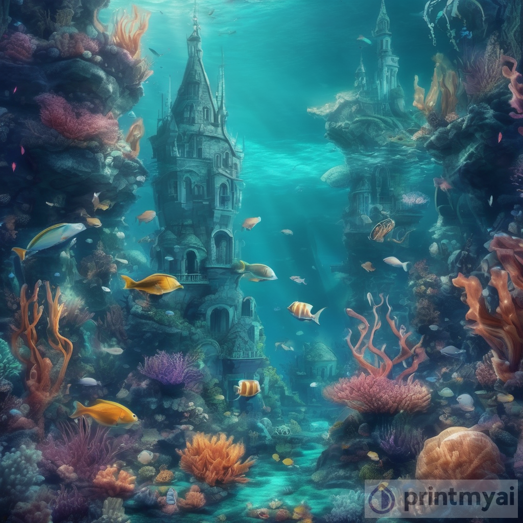 Enchanting Underwater Fantasy World
