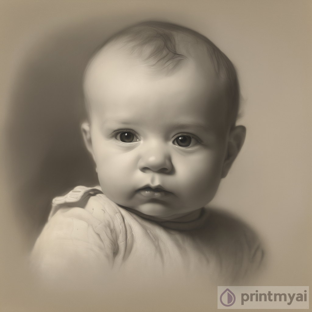 Capturing Innocence: Portrait of a Baby