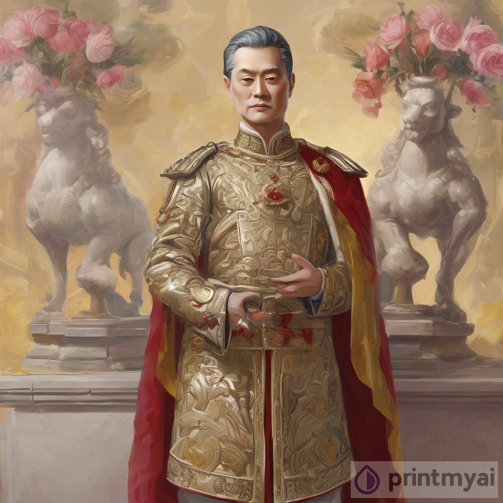 Emperor's Romantic Art Masterpiece