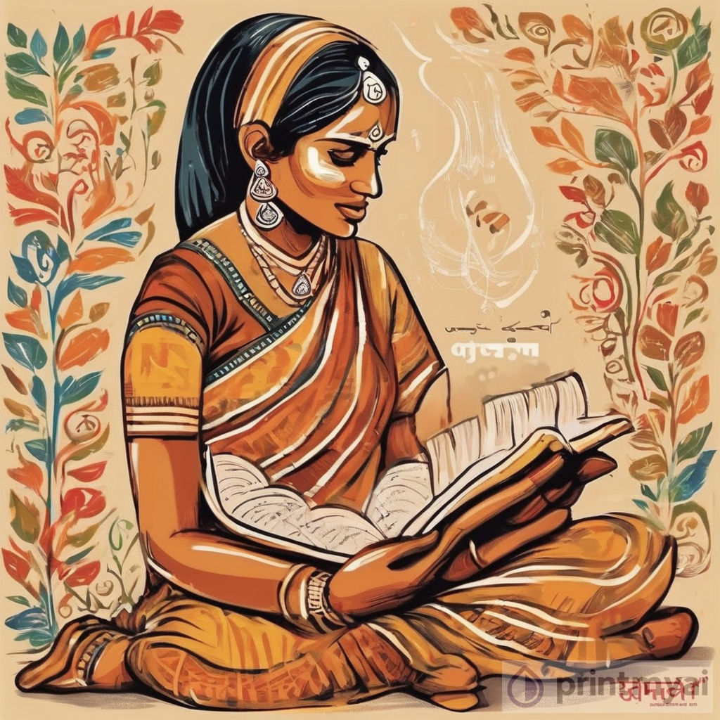 Celebrating International Mother Language Day with Indian Artwork