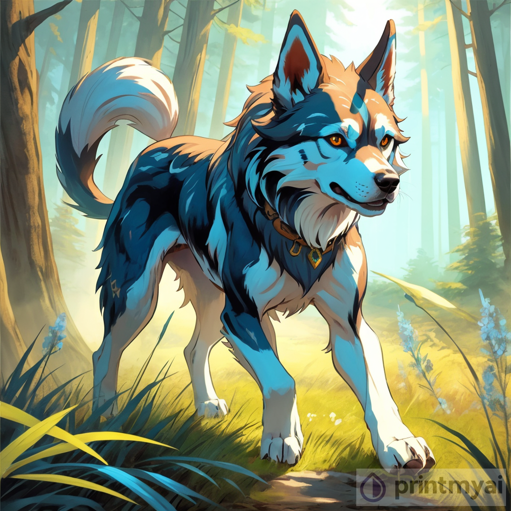Chilling Legend of the Skinwalker Dog | PrintMyAi
