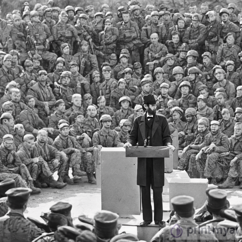 Abraham Lincoln Speech to Soldiers: Cold War Inspiration