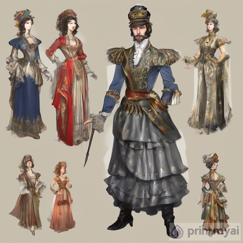 Historical Fusion Costume Design AI