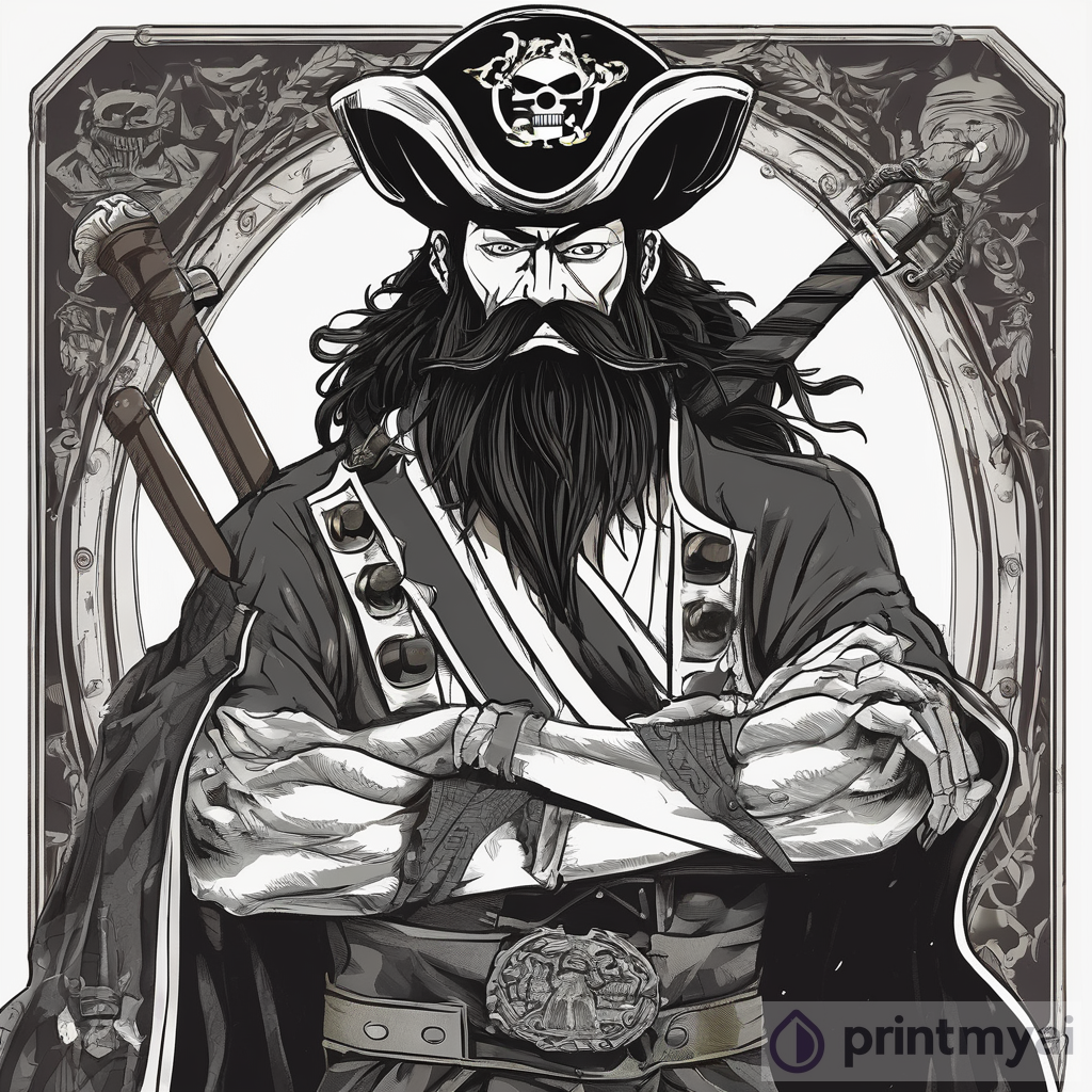 Blackbeard: The Mysterious Pirate in One Piece