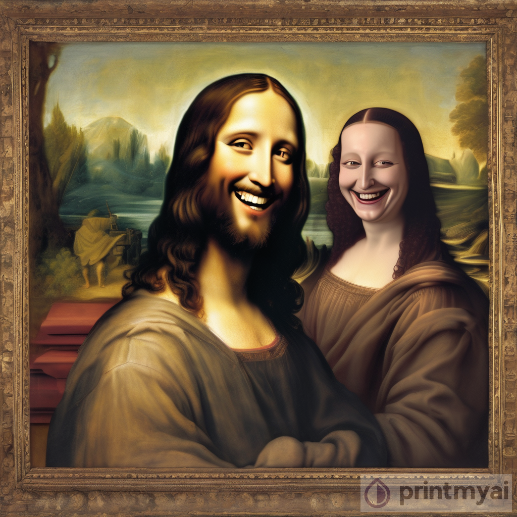 Divine Humor: Jesus, God, and Mona Lisa