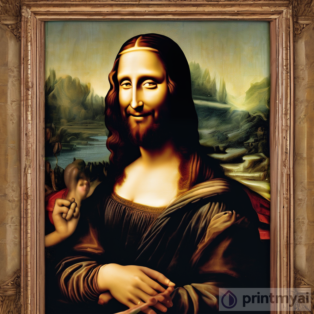 Divine Laughter: Jesus, God, Mona Lisa, Da Vinci