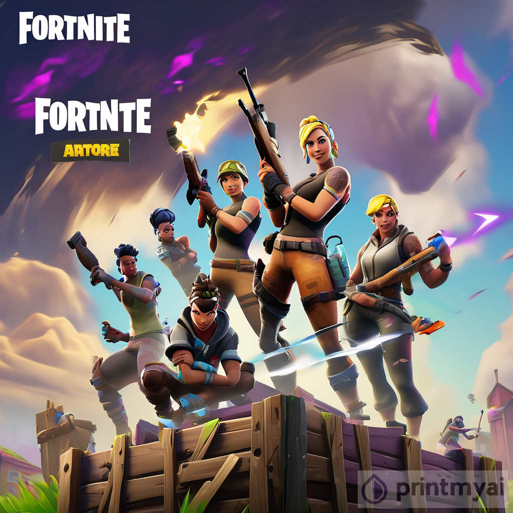 Fortnite Art: Dynamic Characters and Vibrant Landscapes