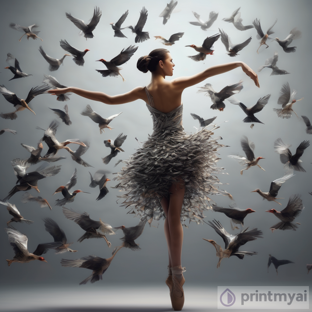 Bird Dancer Art Masterpiece