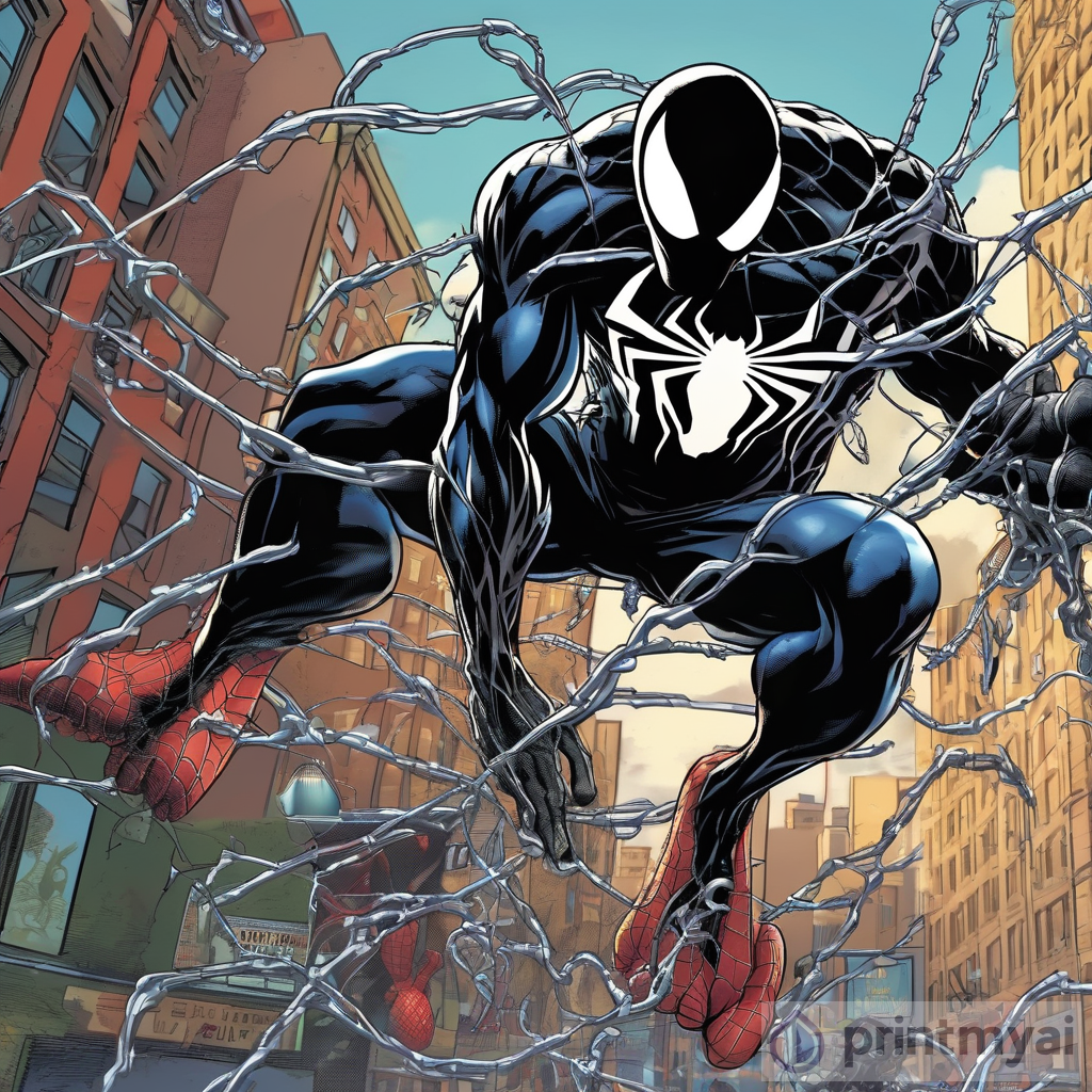 Epic Showdown: Venom vs. Spider Man