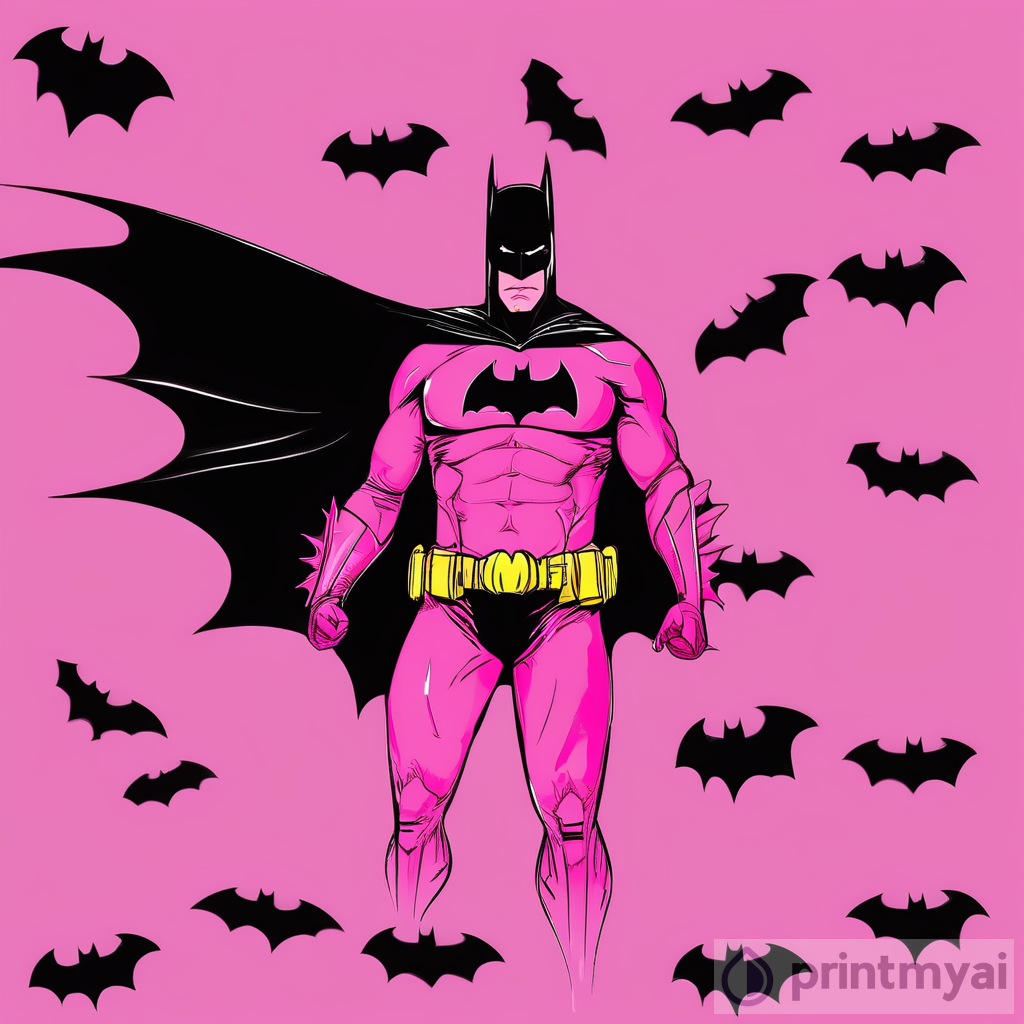 The Unique Interpretation of Pink Batman