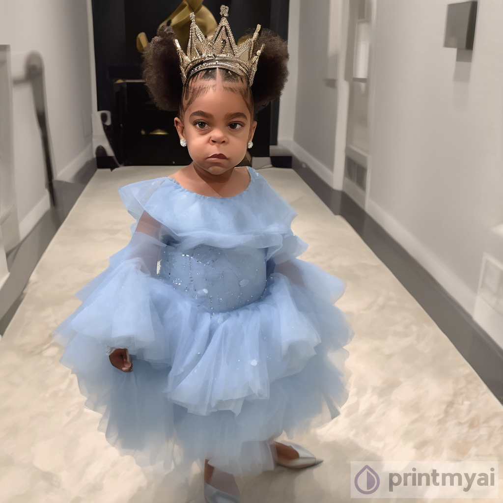 Blue Ivy Grammys 2024 Performance PrintMyAi