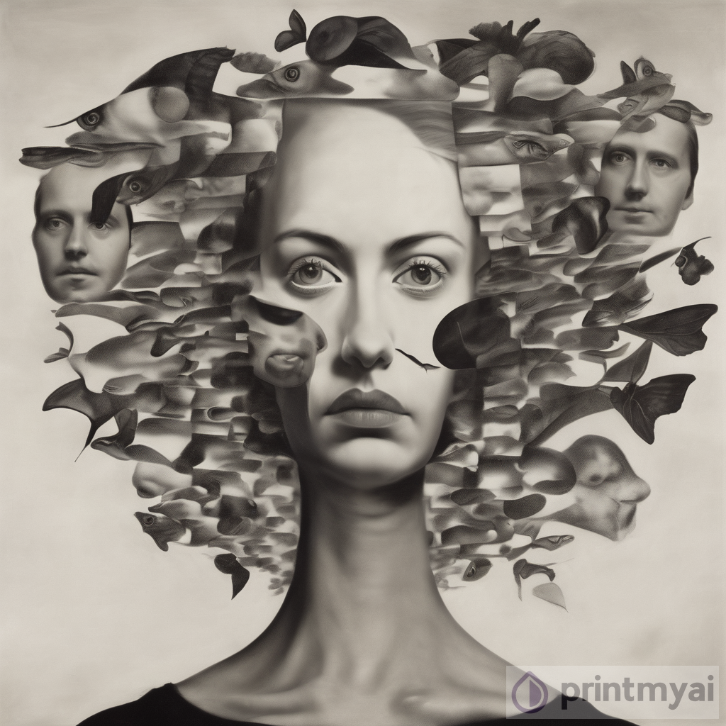 Surrealist Self-Portrait: Exploring Self-Identity and Transformation
