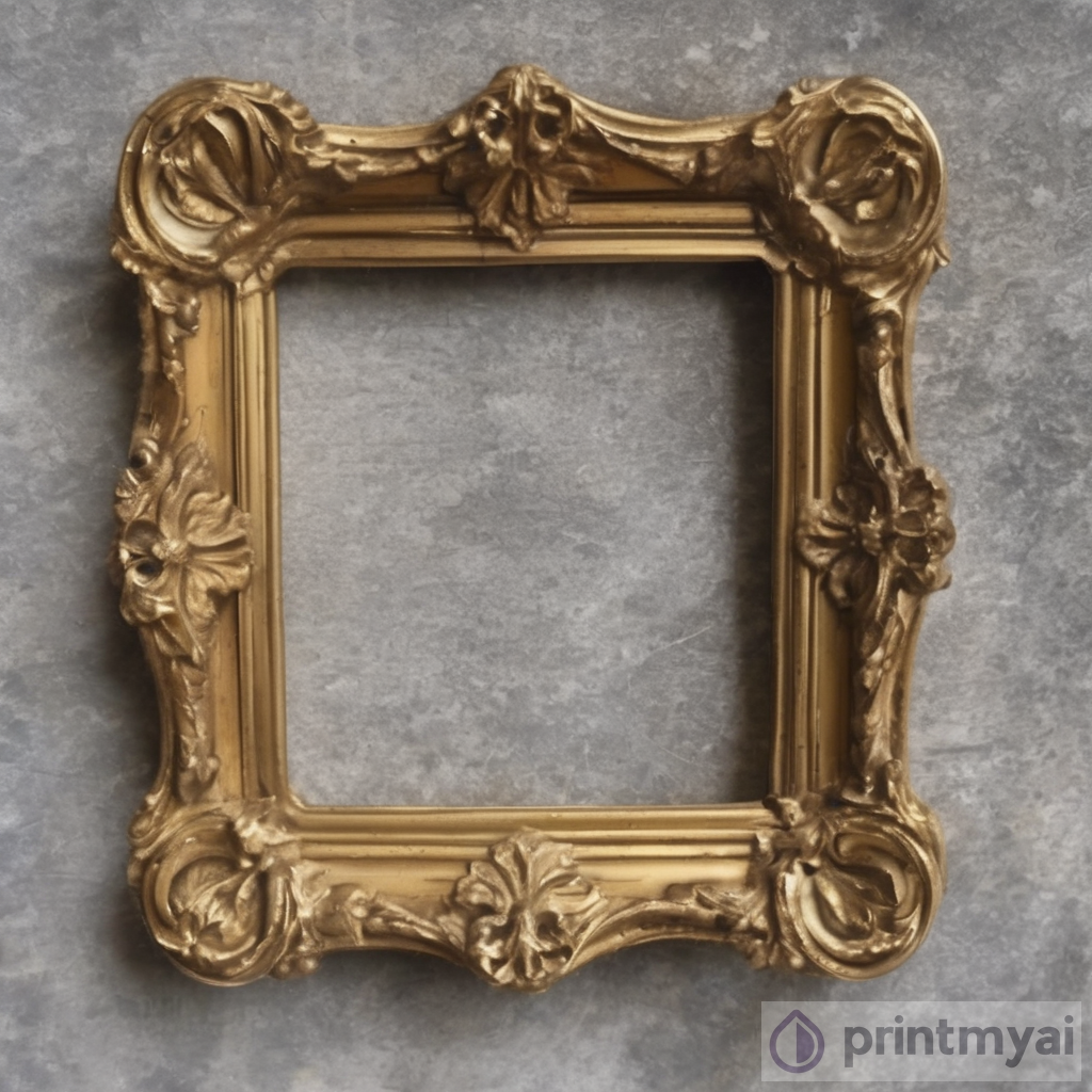 Elegant Small French Picture Frames