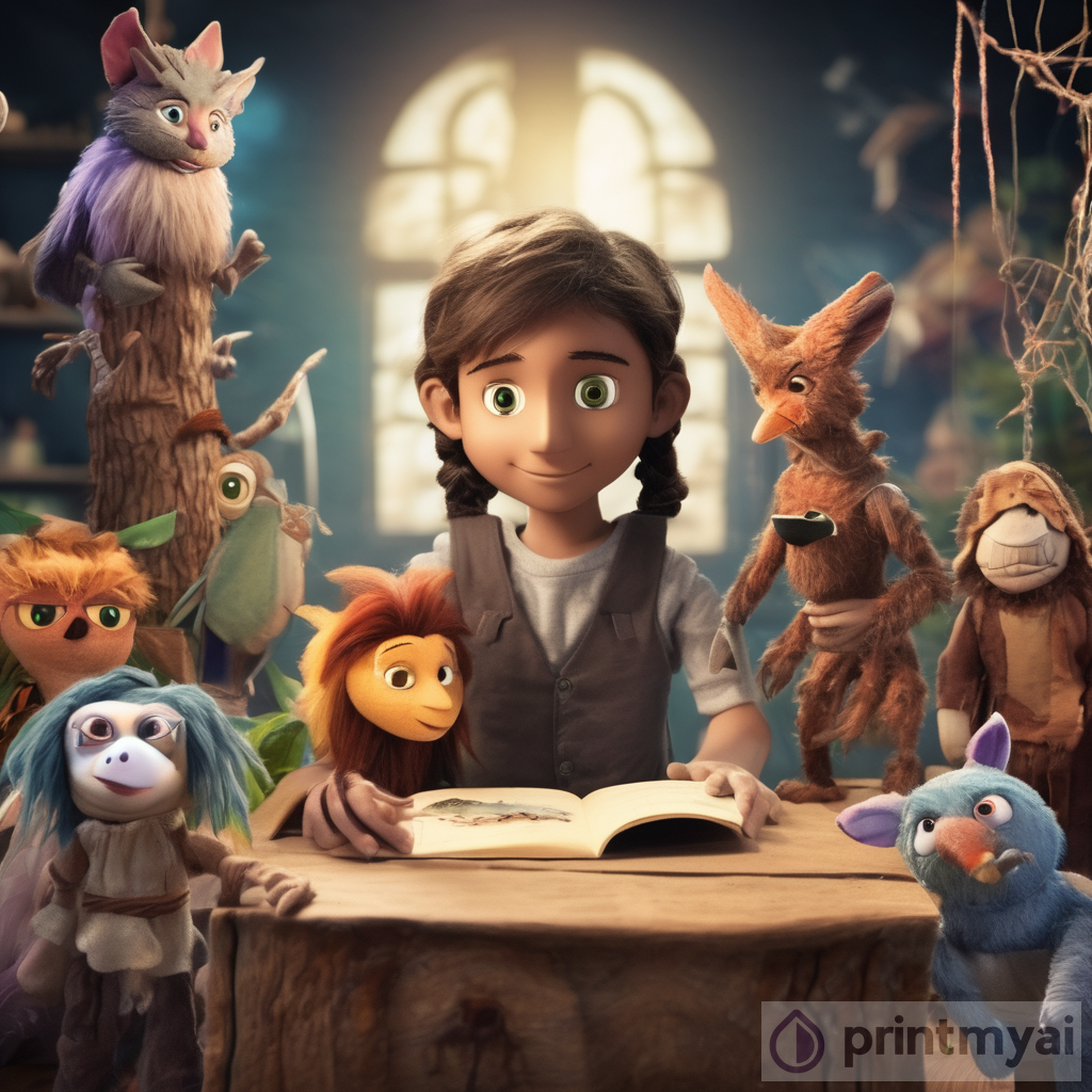 Enchanting Puppet Animation: Magical Adventure