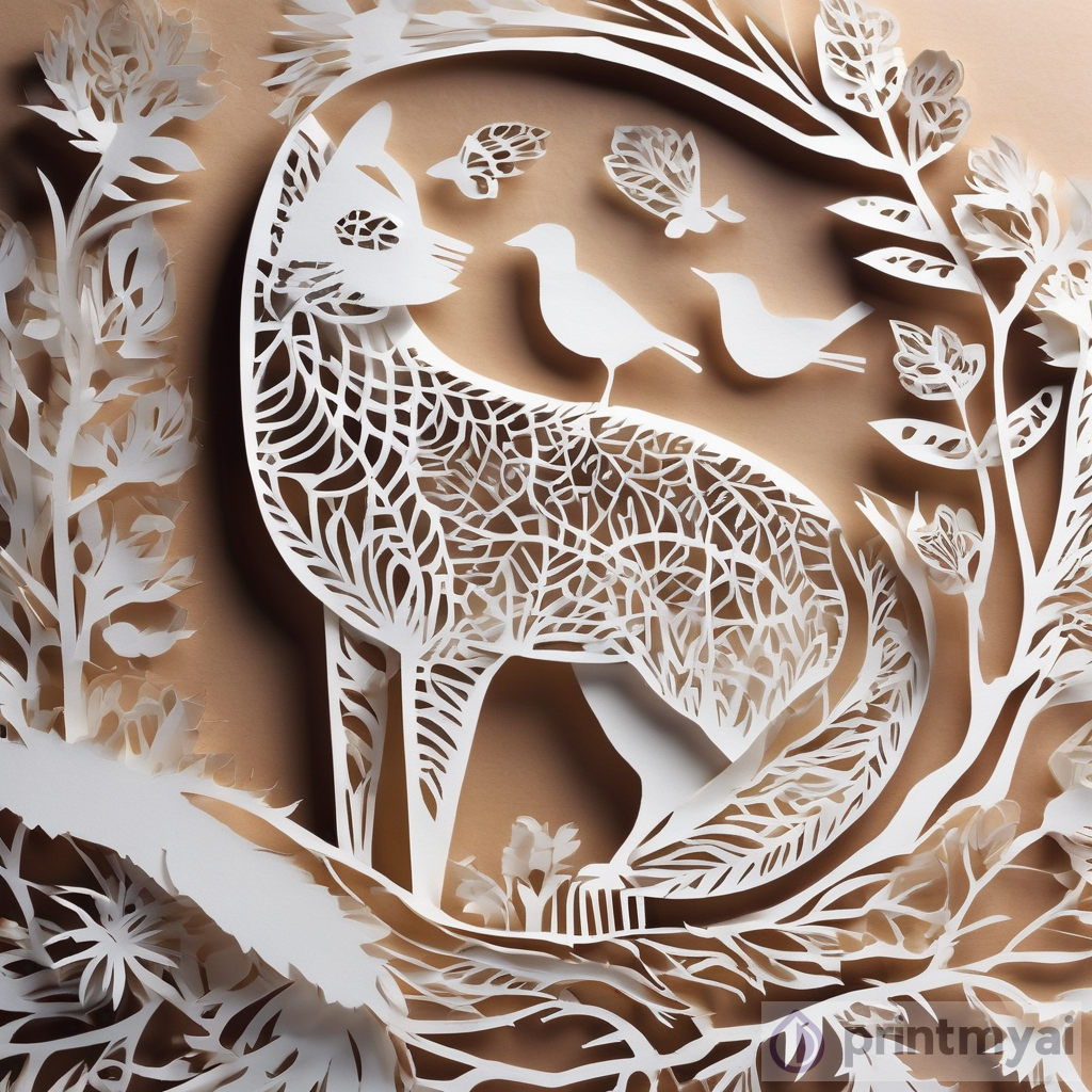 Nature-Inspired Paper Cutting Art