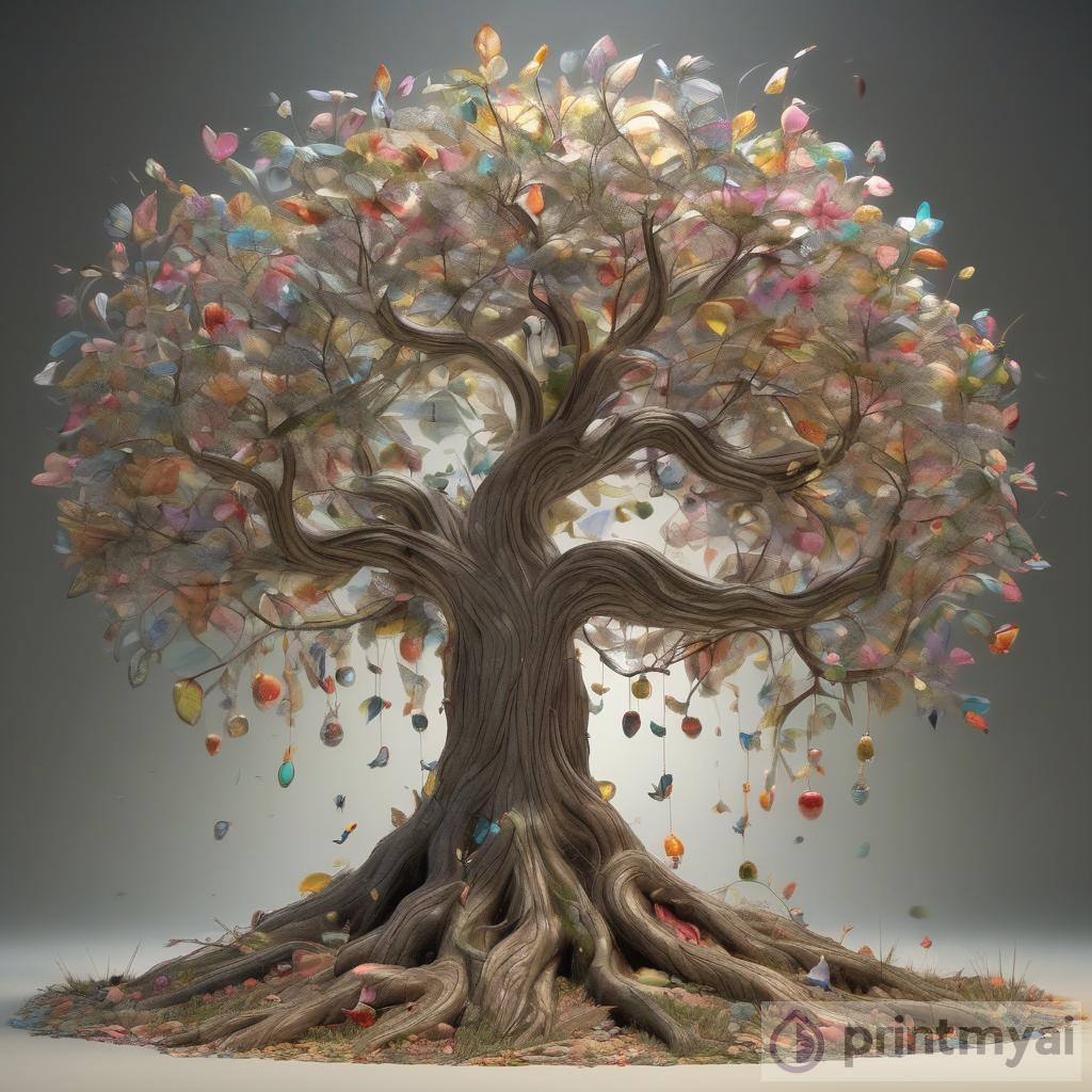 The Fairytale Tree Art Masterpiece