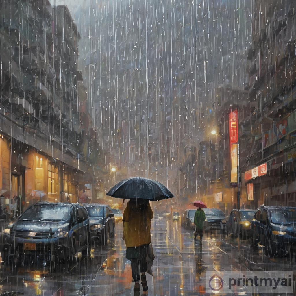 Captivating Art: Raining Art