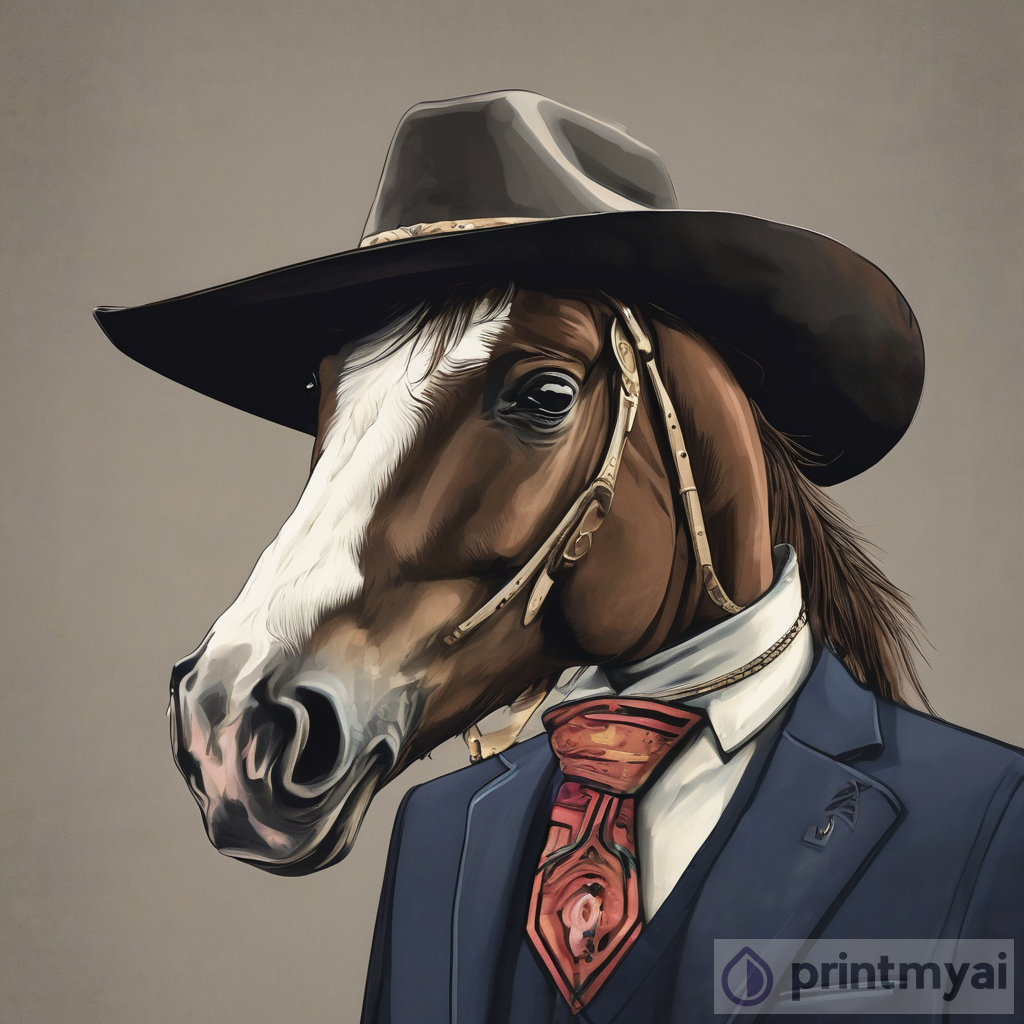 Dapper Cowboy Horse: Adventures in a Suit