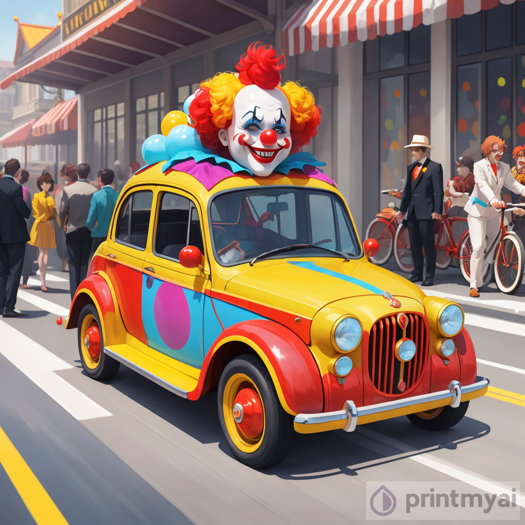 Magical Clown Car at Circus