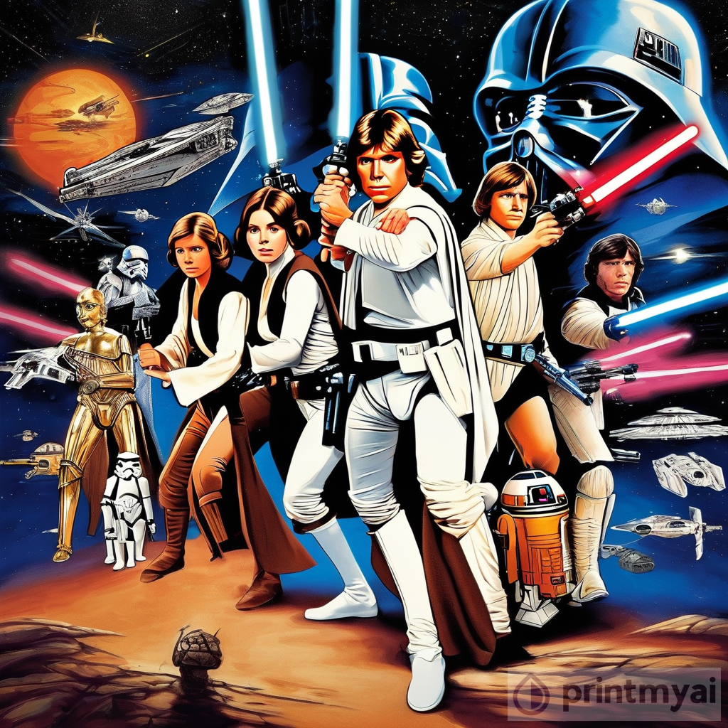 Iconic Star Wars Poster