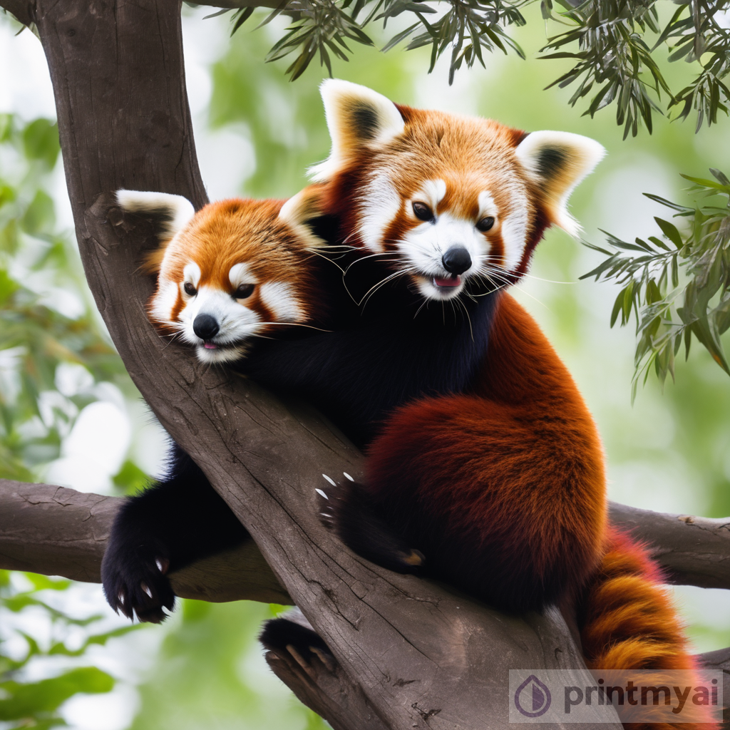 Adorable Red Pandas: Conservation and Facts | PrintMyAi