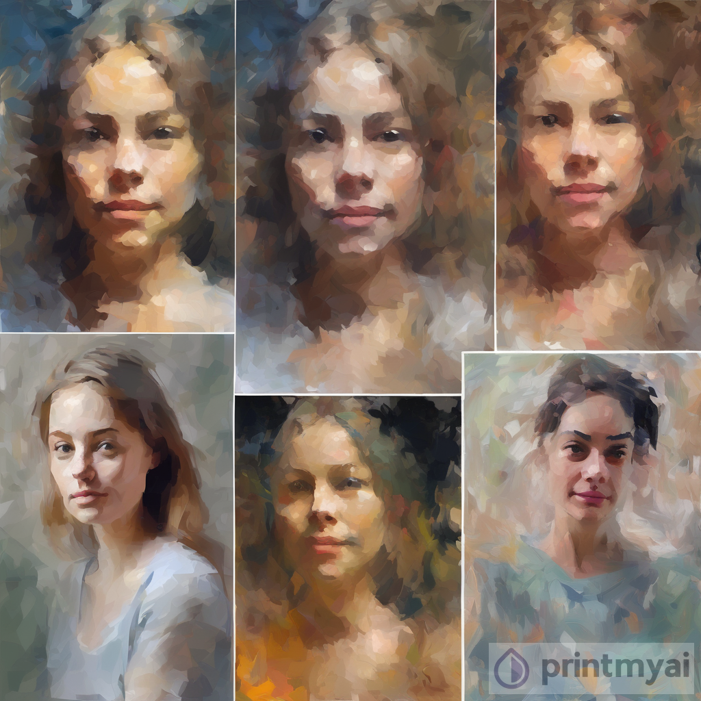 AI Impressionistic Portraits: Capturing Essence and Mood
