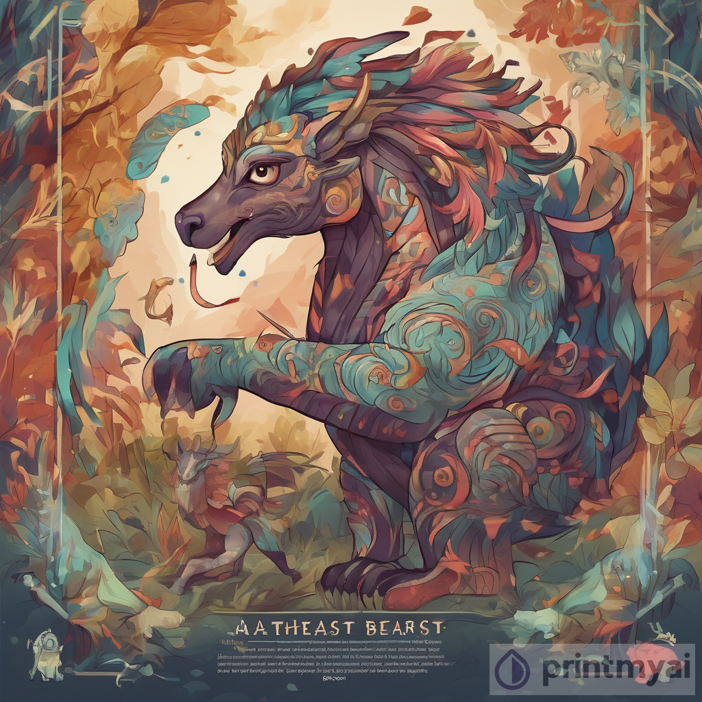 Mythical Beasts: AI Artwork Showcase