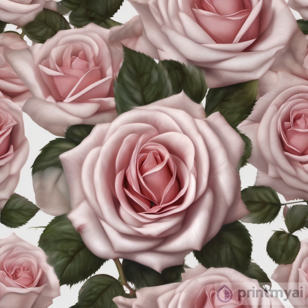 Hyper Realistic Small Rose Art