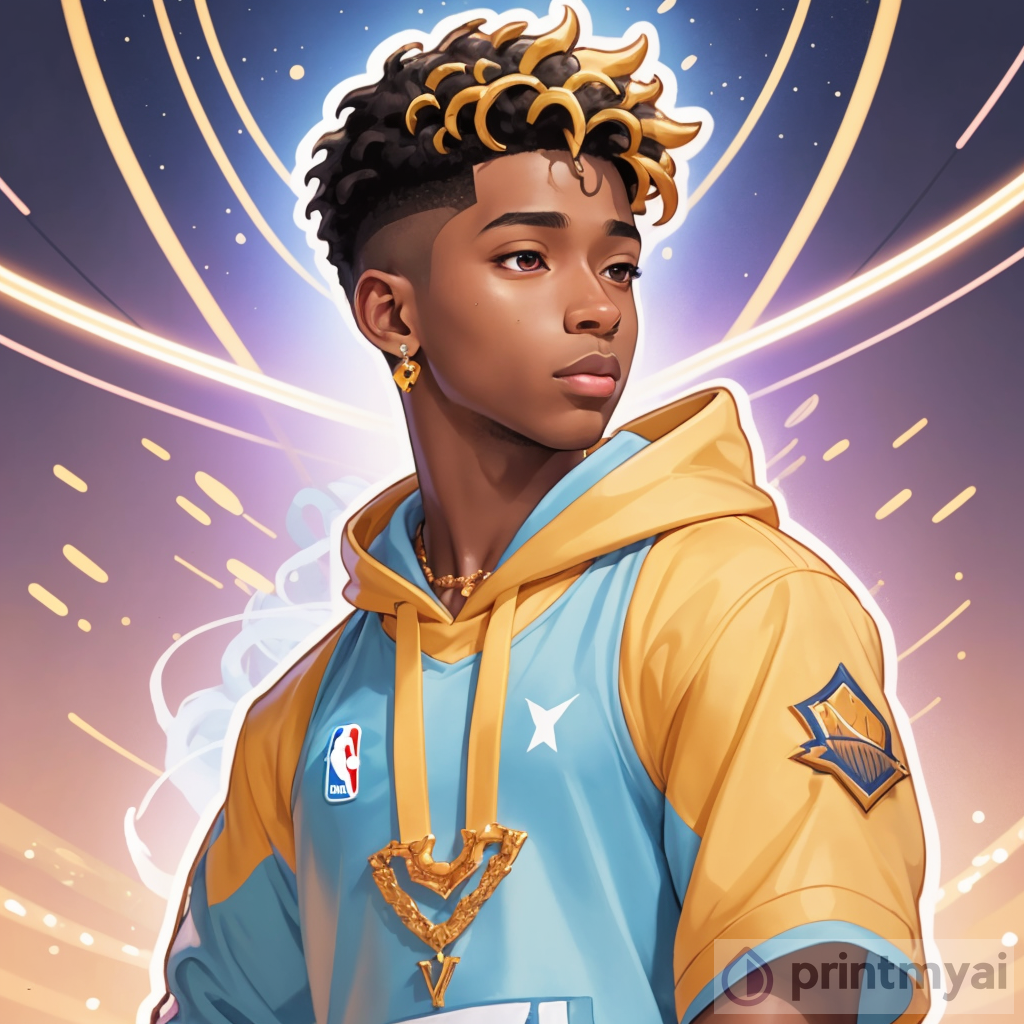 Rise of NBA YoungBoy in Rap PrintMyAi