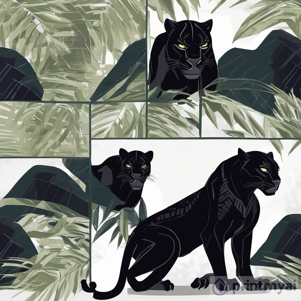 Captivating Black Panther Art: Grace and Power