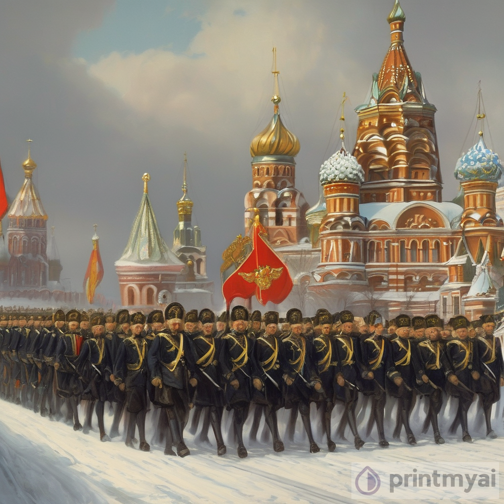 Holy Russian Empire Parade Spectacle