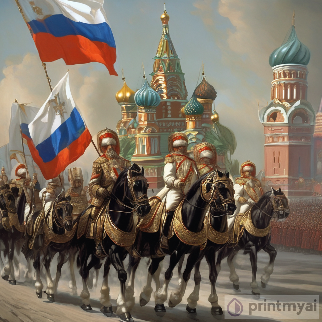 Holy Russian Empire Parade Spectacle