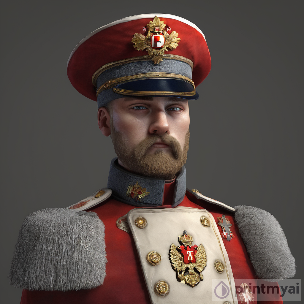 Holy Russian Empire Officer Uniforms