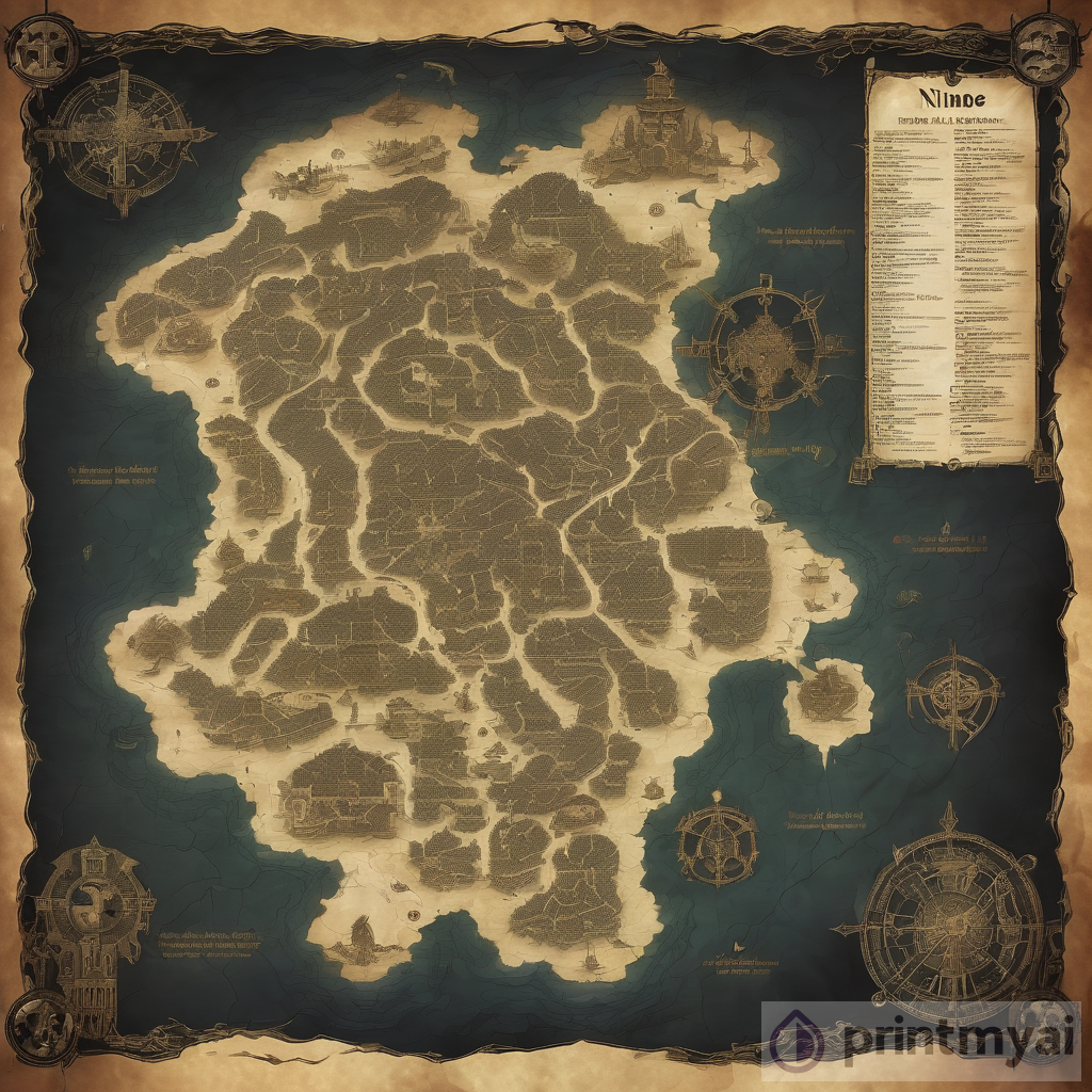 Discovering the Dark Map: Nine Kingdoms Adventure