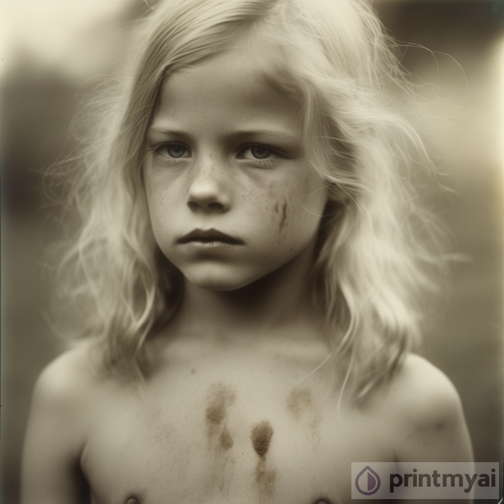 Nordic Blonde Child Model Beauty | Color Photography