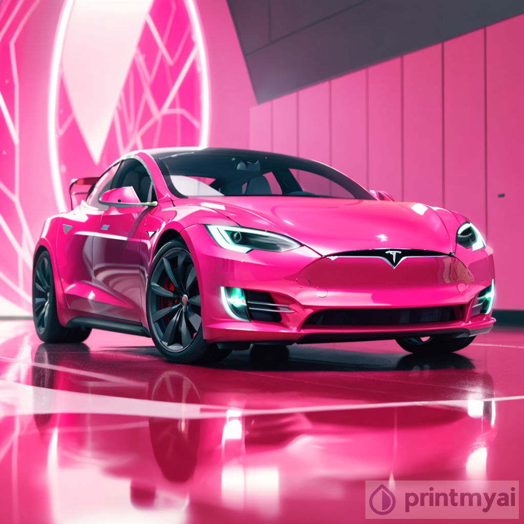 Pink Tesla: Revolutionizing Automotive Design