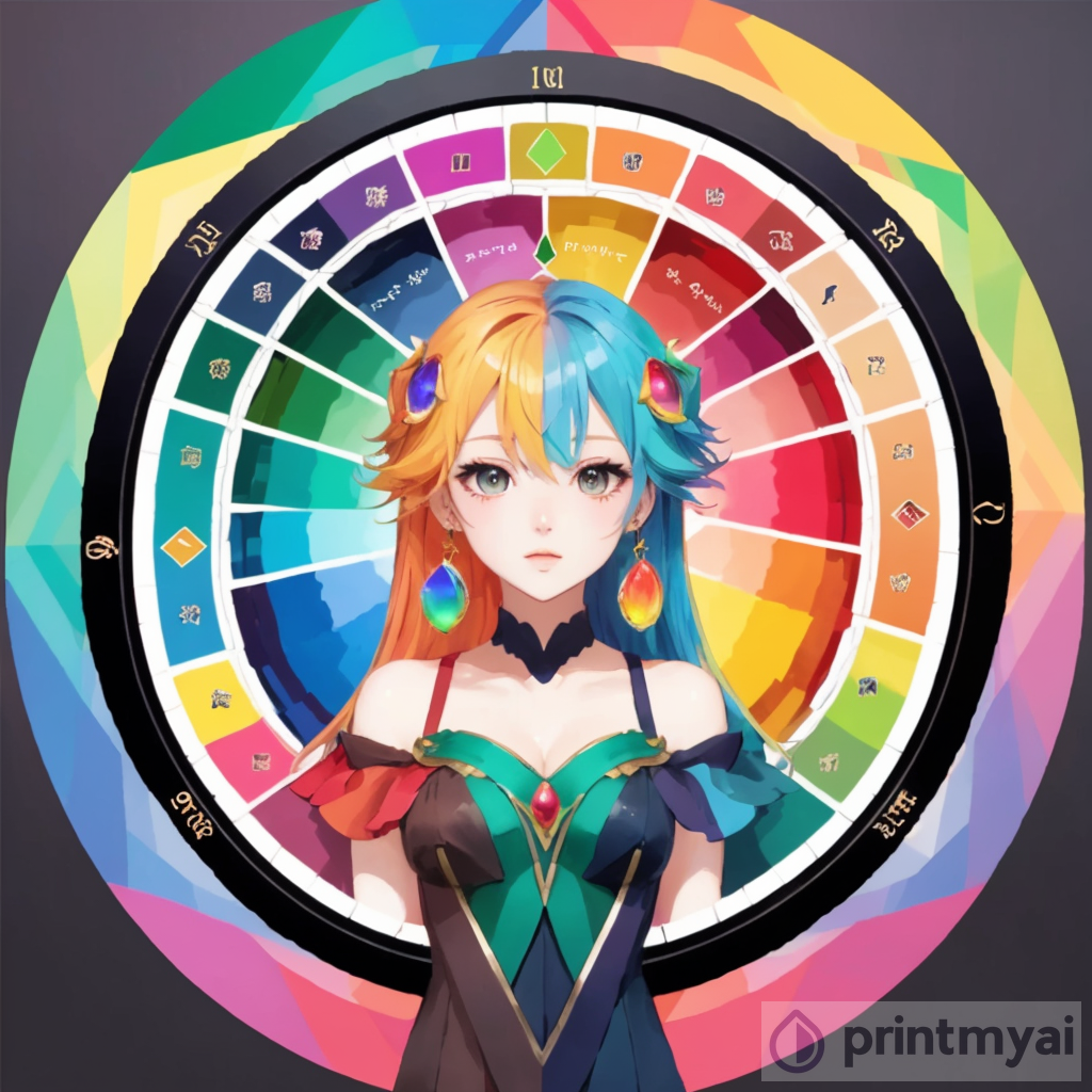 Exploring the RGB Color Wheel in Digital Art