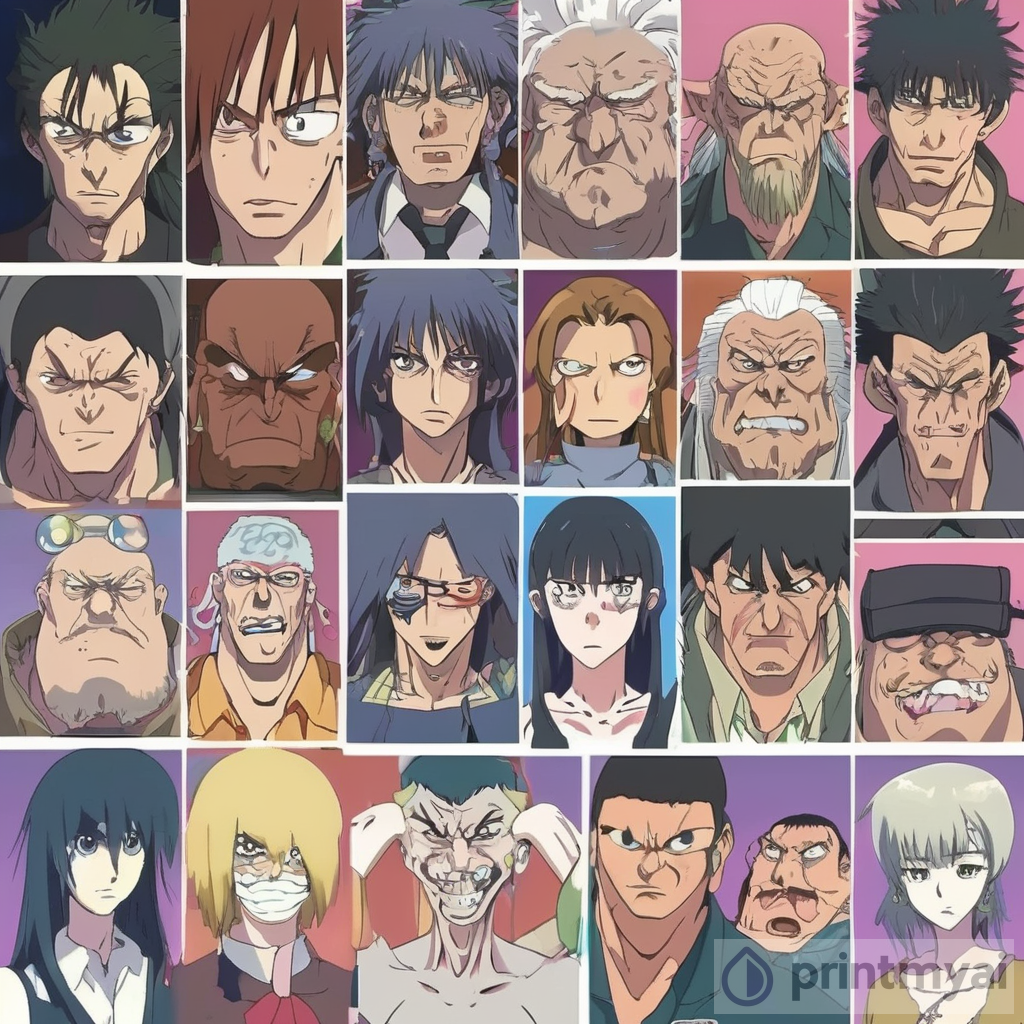 Embracing Imperfection: Ugly Anime Characters