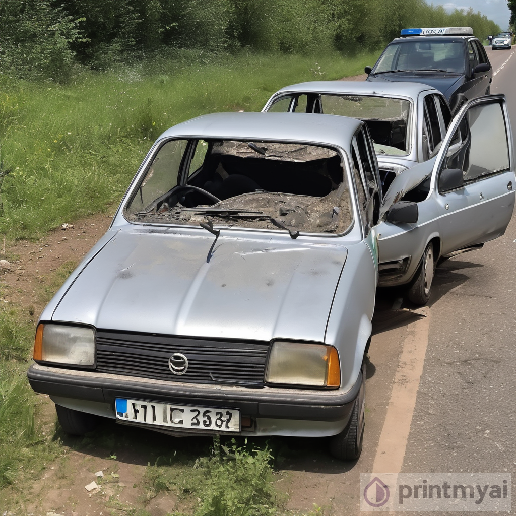 Mystery of Old Silver Opel Corsa
